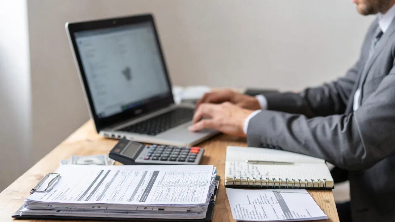 Business owner reviewing repayment strategy and credit improvement plan after loan setbacks