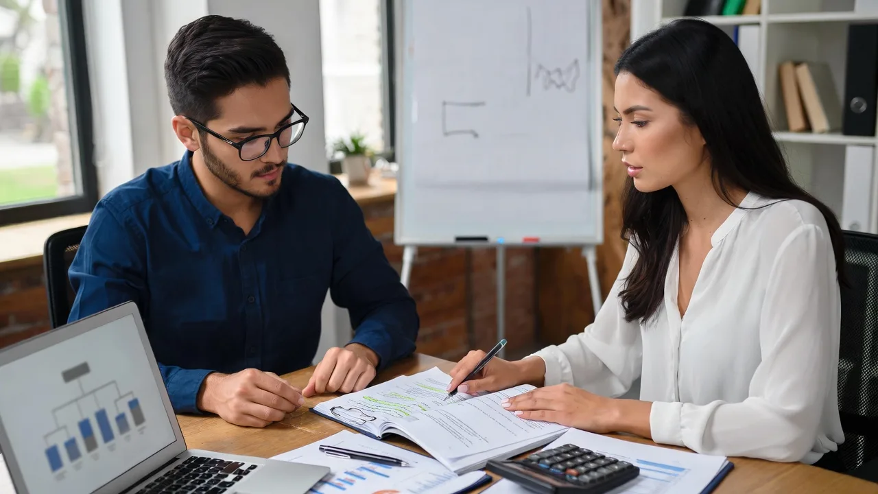 LLC co-owners reviewing ownership structure and personal guarantee terms