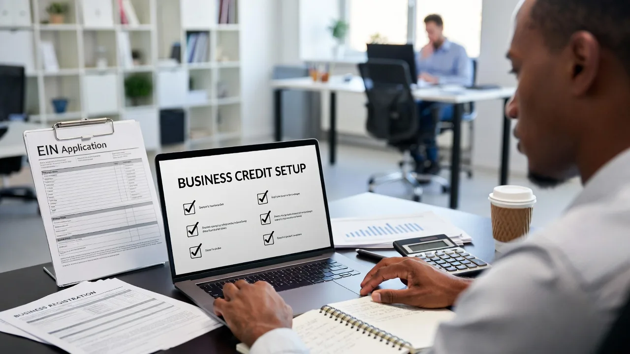 Building business credit starts with a clear step-by-step process