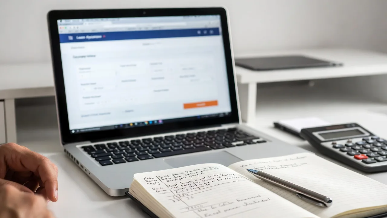 Submitting a structured loan application improves approval chances.