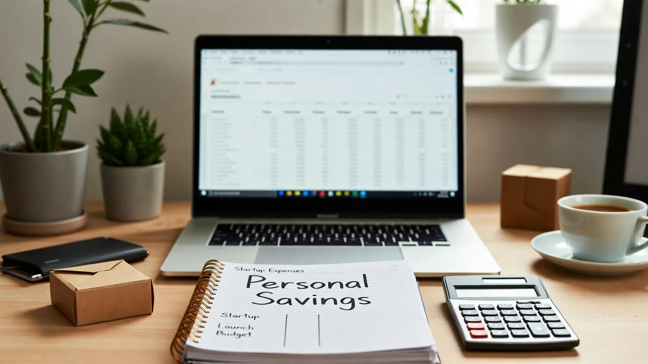 Some startups begin with personal capital and tight control.