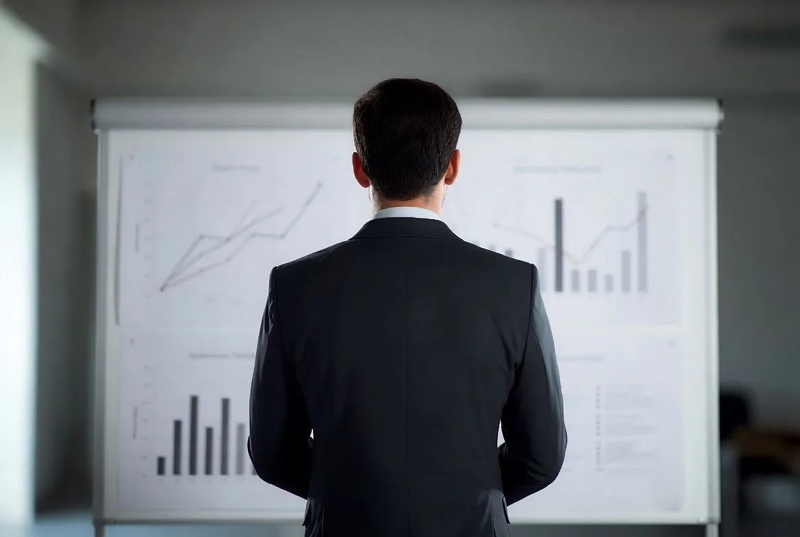 Business owner choosing between financing options