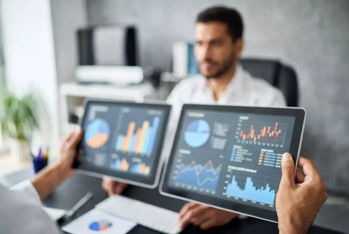 Business owner comparing secured and unsecured loan options